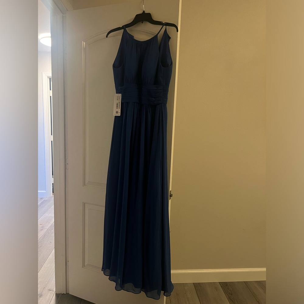 Brand New never work Azazie Royal Blue Dress
